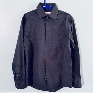 CALVIN KLEIN Boy’s Dress Shirt SZ 8 Slim Fit